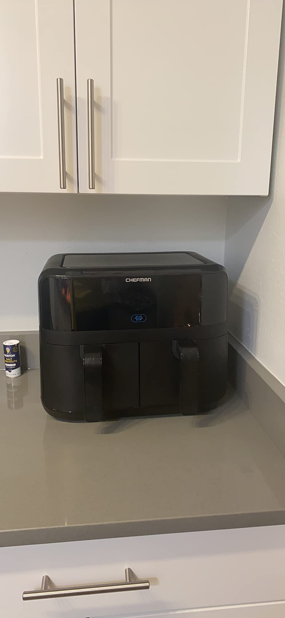 Chefman TurboFry Touch Dual Air Fryer, Maximize The Healthiest Meals With Double Basket Capacity, One-Touch Digital Controls And Shake Reminder For The Perfect Crispy And Low-Calorie Finish customer photo 2