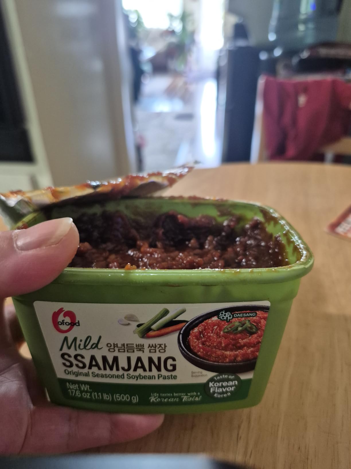 Chung Jung One O'Food Ssamjang, Korean Mild Seasoned Soybean Paste Sauce, 2.2 lb (1kg) customer photo 1