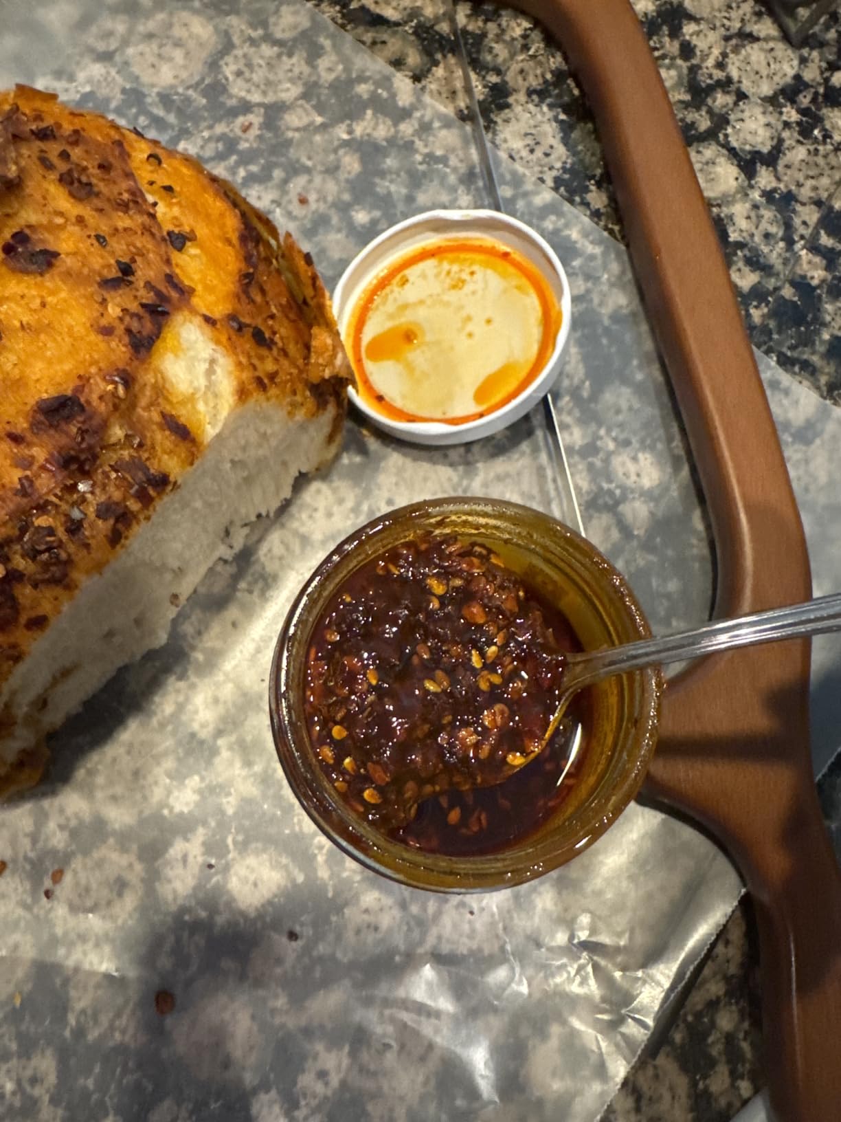 Momofuku Chili Crunch by David Chang, (5.5 Ounces), Chili Oil with Crunchy Garlic and Shallots, Spicy Chili Crisp customer photo 1