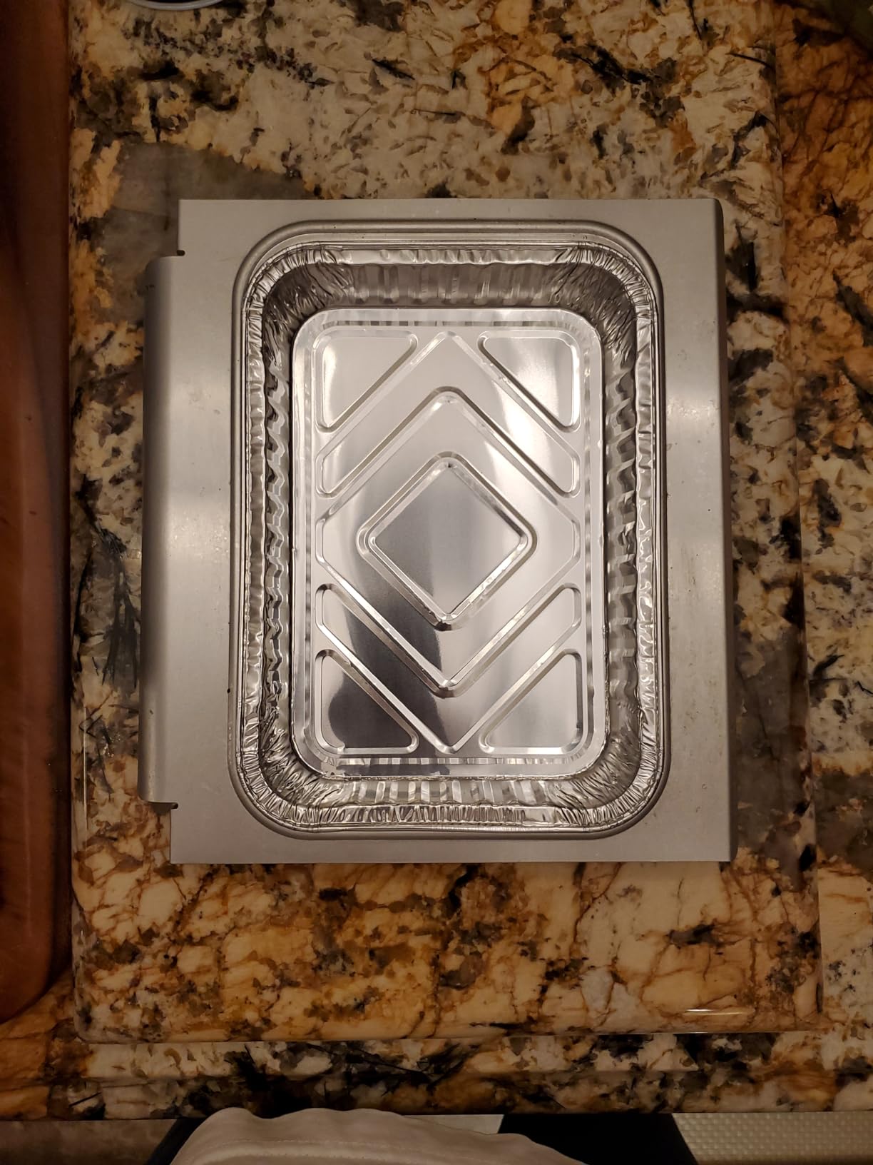 Waytiffer 20Pack Drip Pans Compatible with Weber Grills Spirit Gas Grills, Q Grills, Genesis and Genesis II LX 200 300 Series, Disposable Aluminum Foil BBQ Grease Trays, 8.5 x 6 Inch customer photo 2