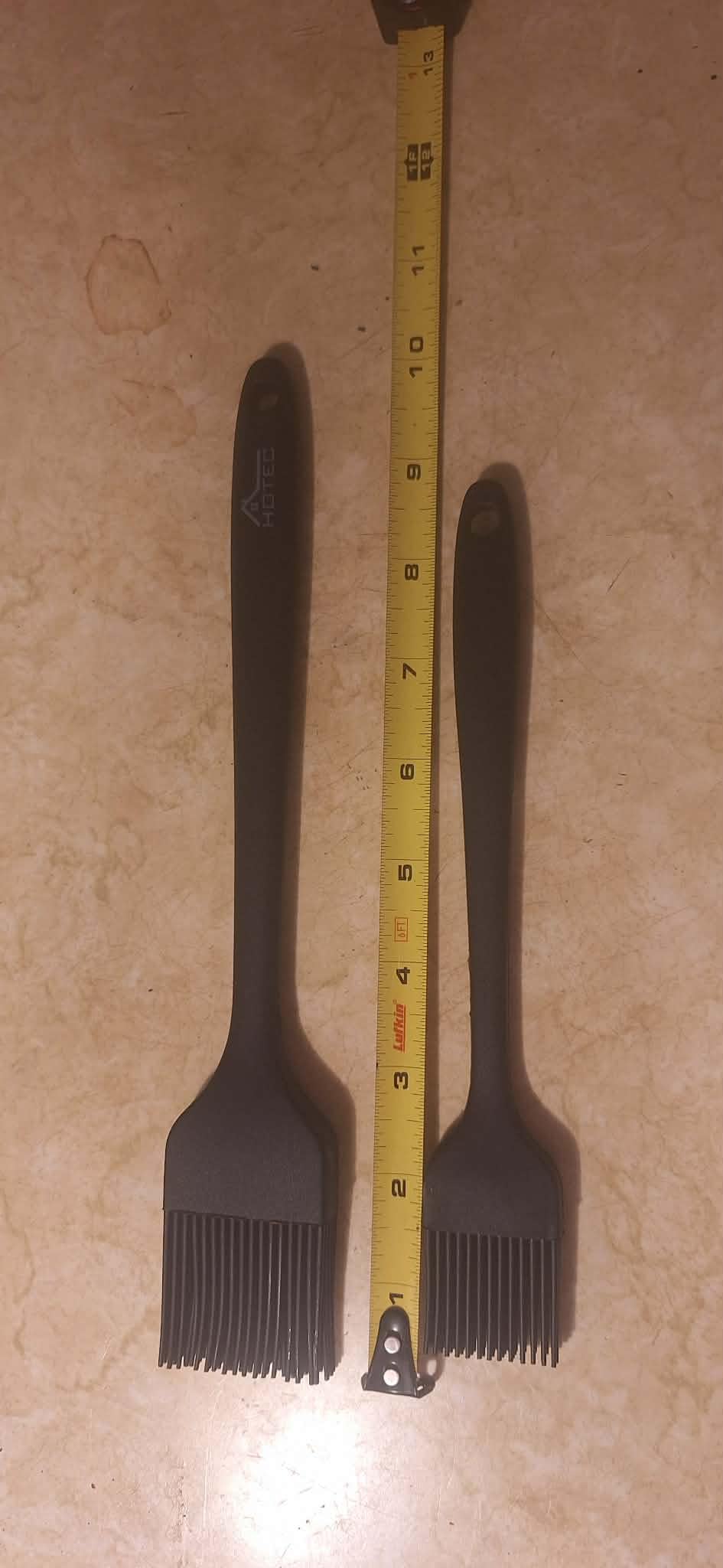 HOTEC 600℉ Heat Resistant Basting Brushes, BPA Free Silicone Pastry Brush customer photo 1
