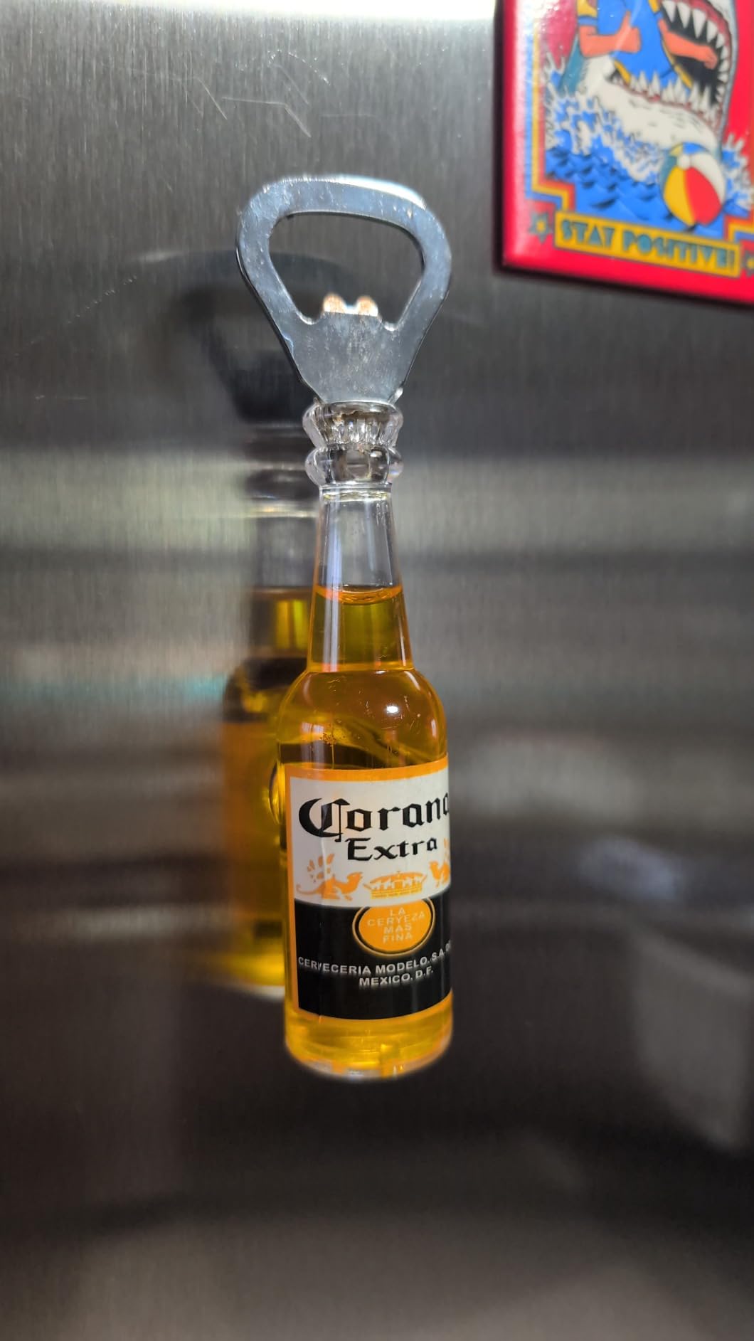 Korean Soju Bottle Opener Figure Beer Bottles Fridge Magnet Cap Catcher customer photo 1
