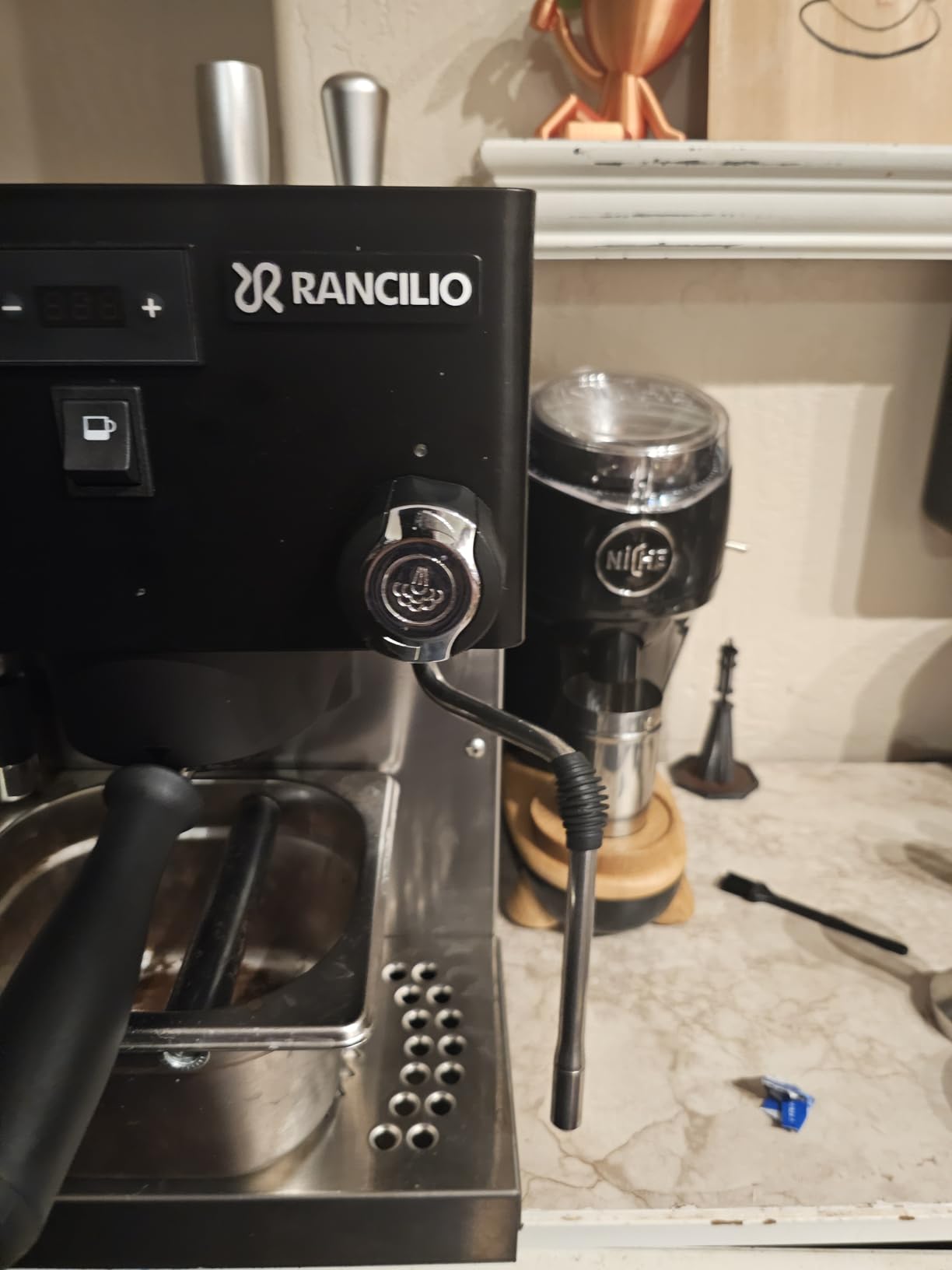 Rancilio Silvia Pro X Espresso Machine, Dual Boiler, Stainless Steel customer photo 1