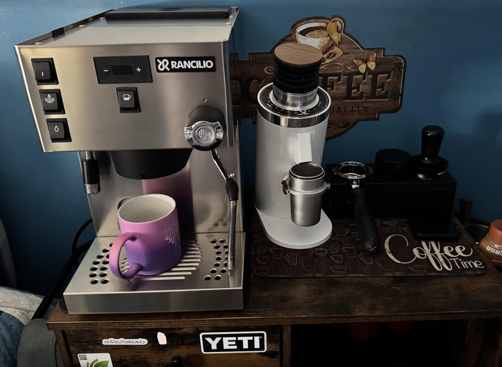 Rancilio Silvia Pro X Espresso Machine, Dual Boiler, Stainless Steel customer photo 2
