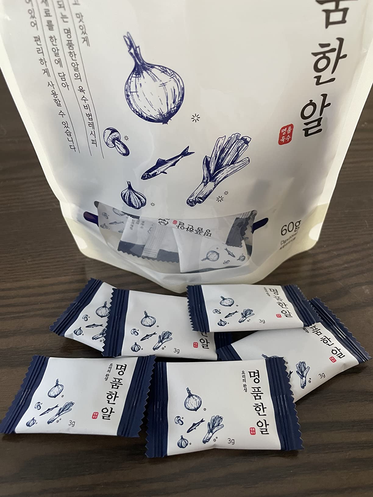 Jwellfood Instant Broth Tablets - Korean Anchovy Stock Healthy Soup Base, 20 Coins, No MSG customer photo 2