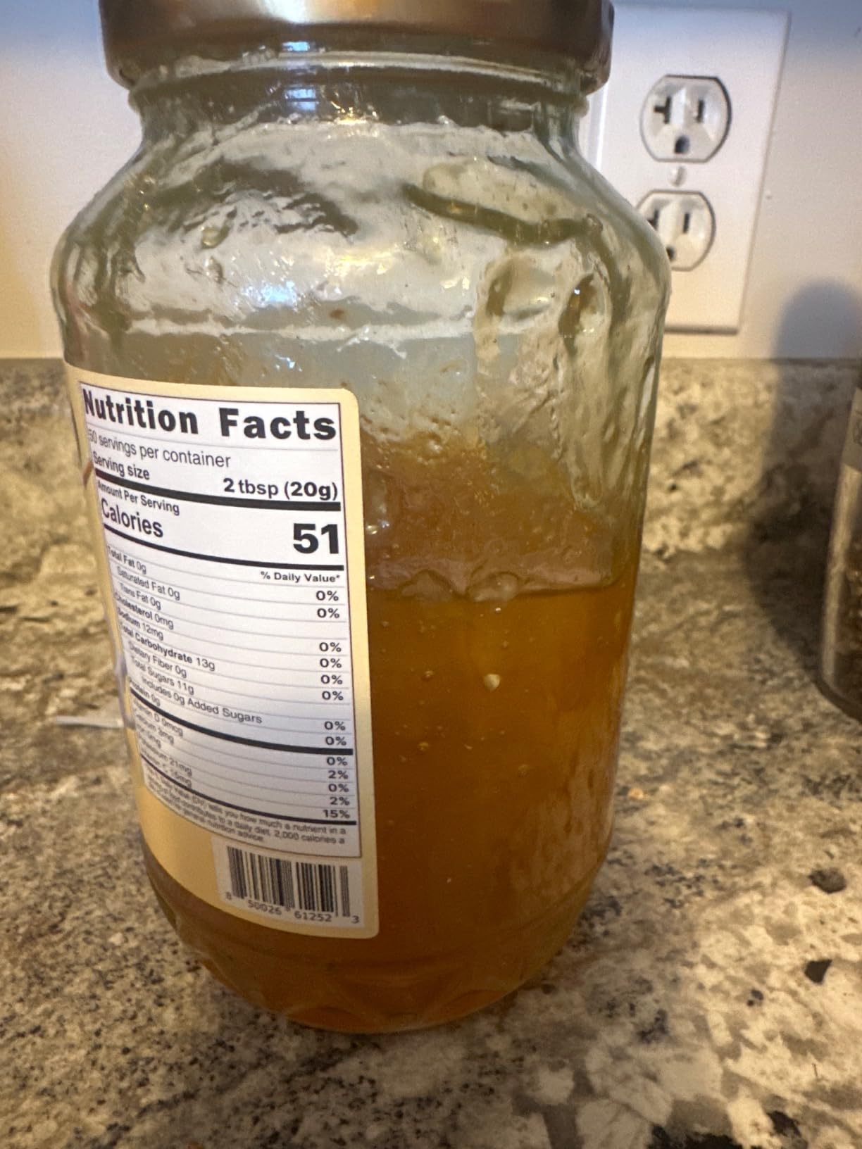 Unha's Korean Honey Yuzu Citron Tea, Yuja-Cha, 2.2 lb, Caffeine Free | real sliced yuzu peel, honey citron concentrate, caffeine free, hot or iced, 2.2 lb jar customer photo 2