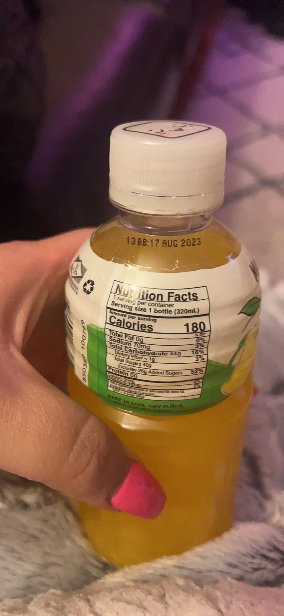 Mogu Mogu Variety Pack Juice Drink with Nata de Coco (Coconut Jelly) - Lychee, Strawberry & Mango, Chewy Fruit Beverage for Kids & Adults, 6 Pack Bottles, 10.82 fl oz Each customer photo 1