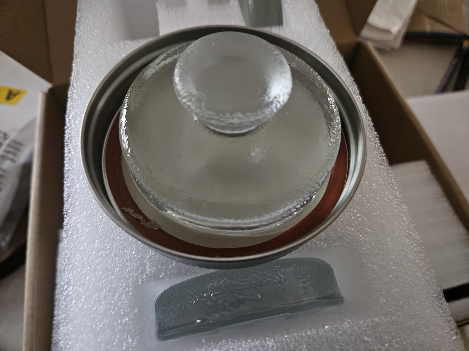 Artcome 10-Pack Glass Fermentation Weights with Easy Grip Handle and Unique Texture Design for Large Wide Mouth Mason Jars customer photo 1