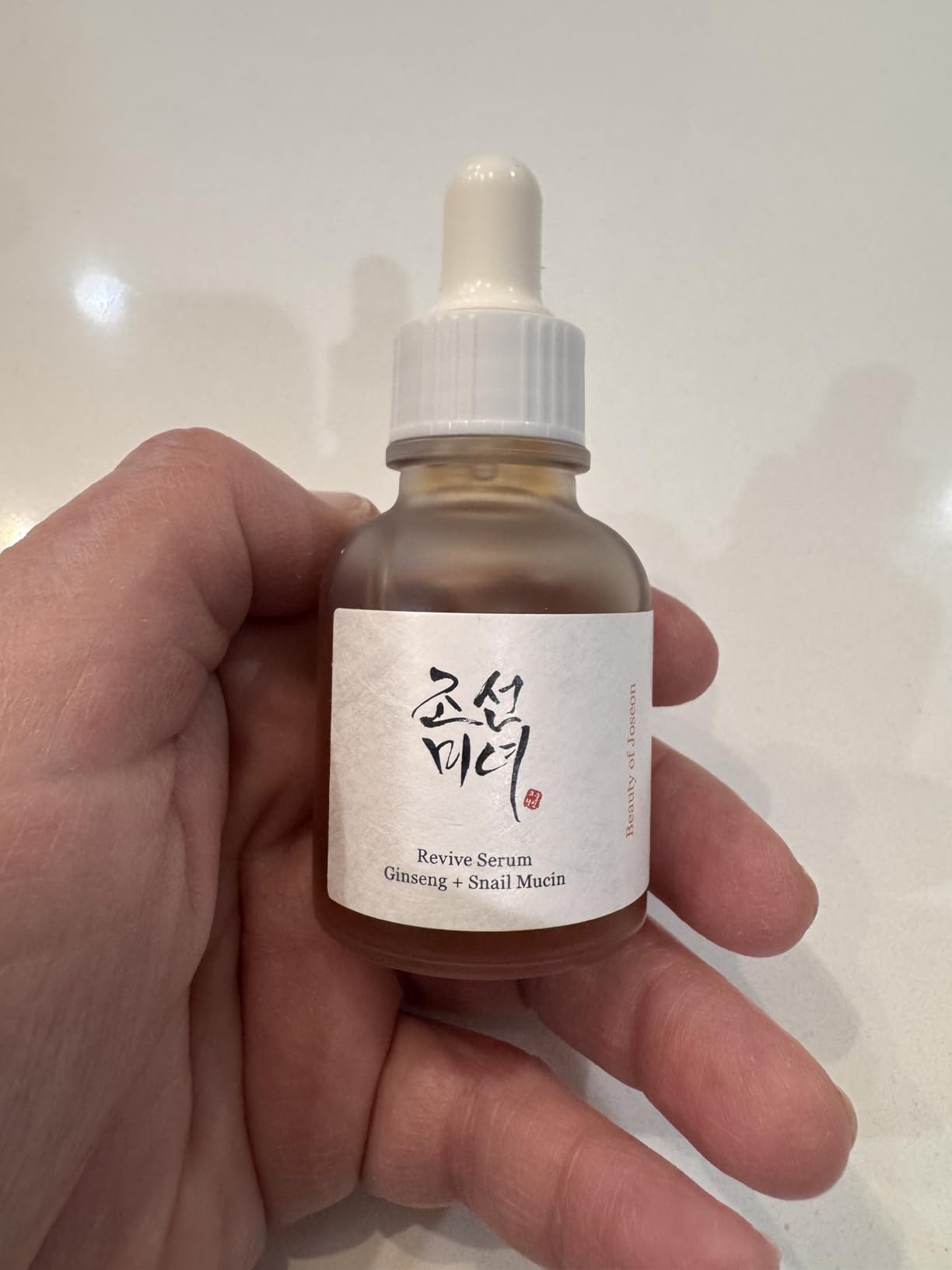 Beauty of Joseon Revive Snail Mucin Ginseng Serum Hydrating Peptide Facial Moisturizer customer photo 2