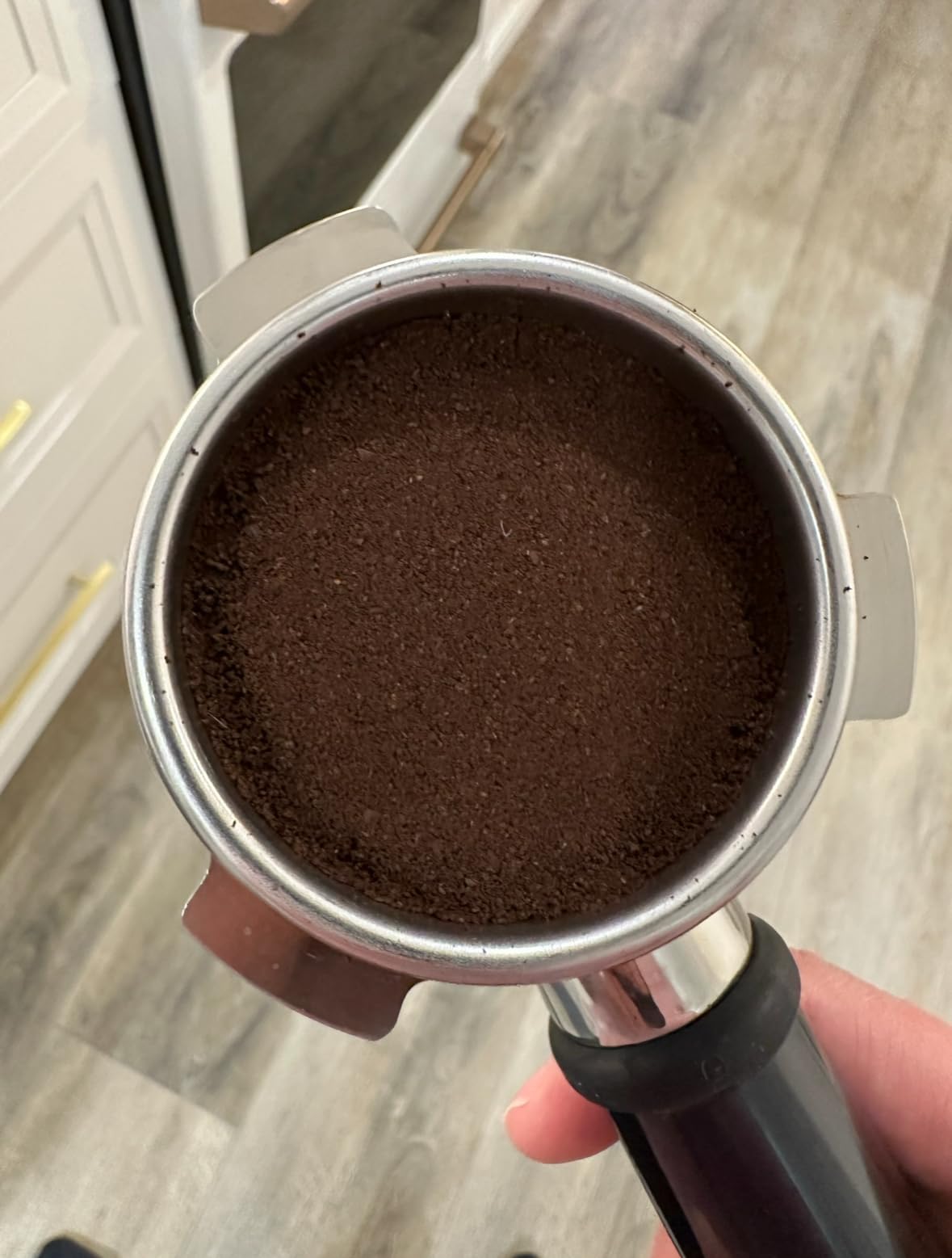 Breville BES876BSS Barista Express Impress Espresso Machine, Brushed Stainless Steel, Built-in Grinder, Steam Wand customer photo 1