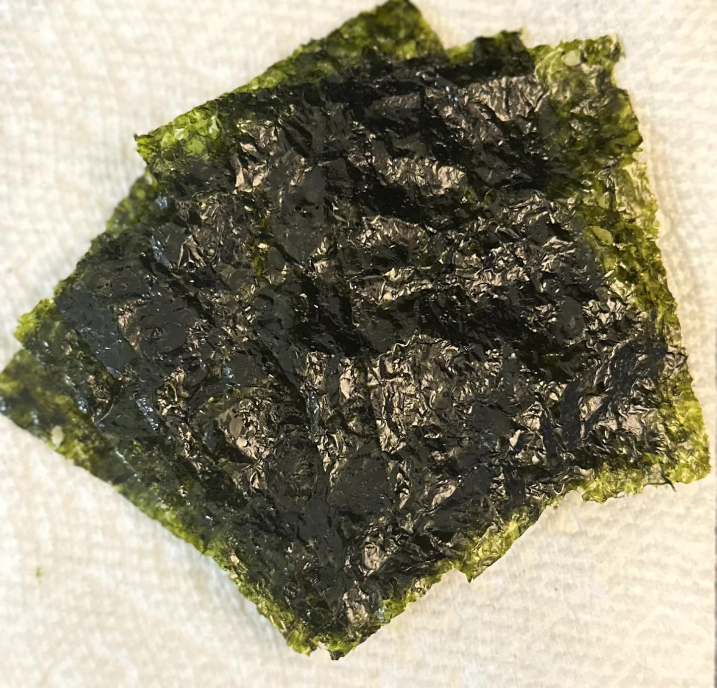 Seaweed Snack Roasted [Perilla Oil | Pack of 16] Crispy Premium Korean Laver Sheets - O'food customer photo 2