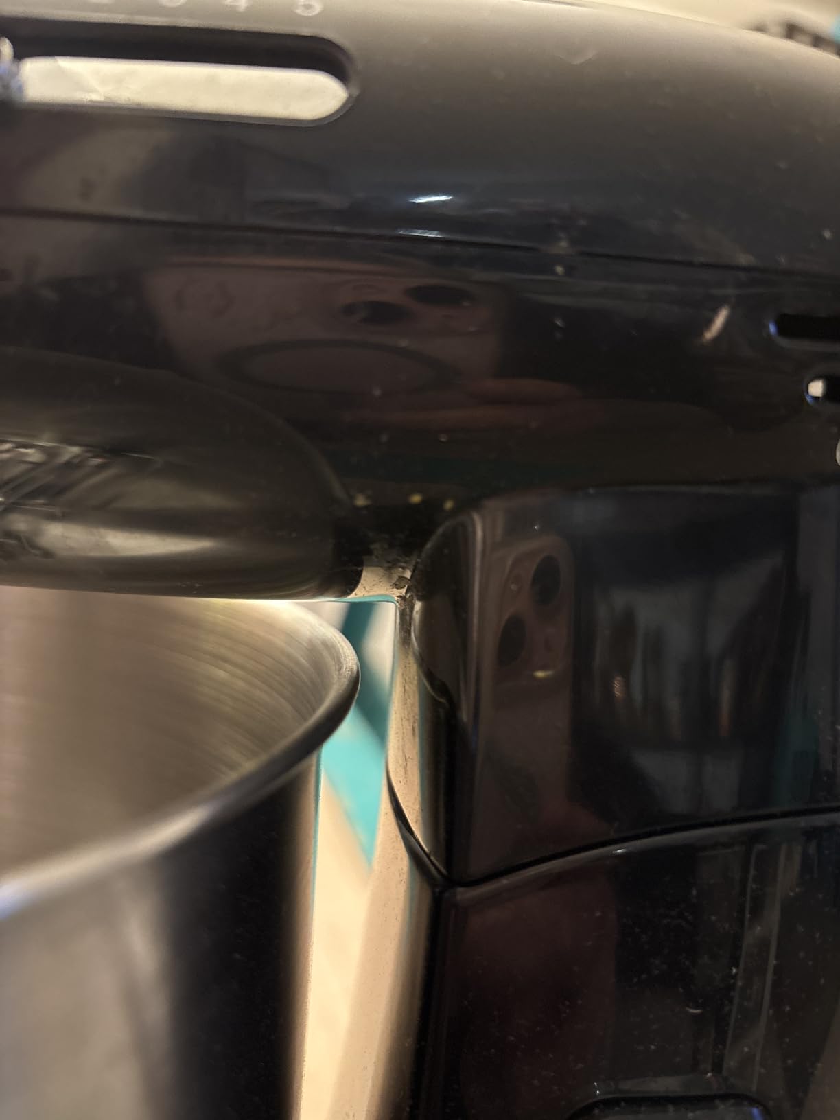 OVENTE Electric Stand Mixer, 3.5 QT, 5 Mixing Speeds, 250W, Black SM680B customer photo 2