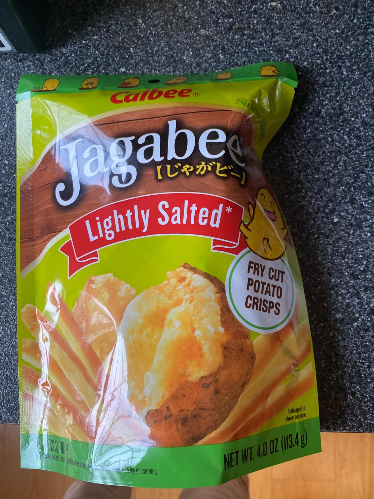 Calbee Shrimp Chips (Original, 4.0 oz) (12 Pack) | Japanese Chips Made With Real Wild-Caught Shrimp & Baked To Crunchy Perfection customer photo 2