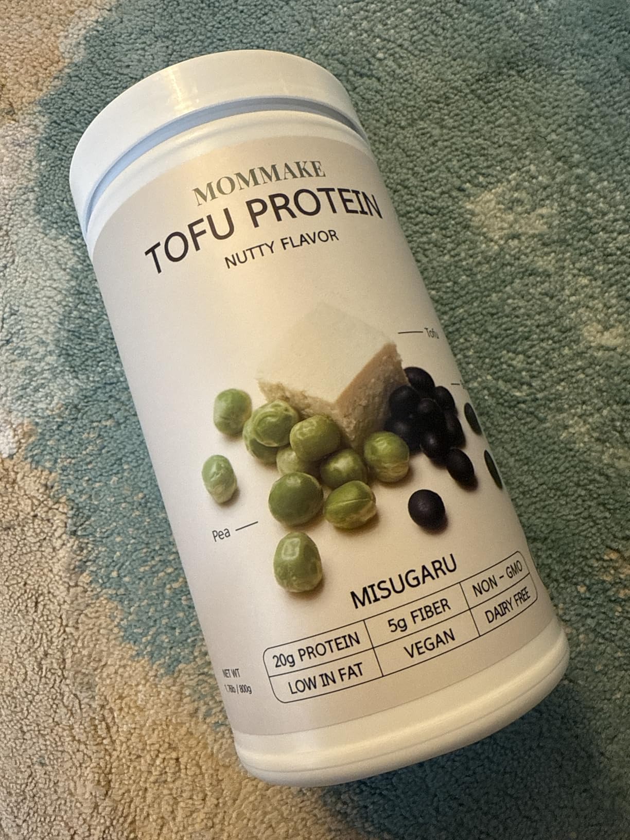 Tofu Protein Shake 1.76lb (800g) Korea Misugaru 20g of Plant Based Protein customer photo 1
