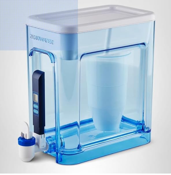 ZeroWater 22-Cup 5-Stage Water Filter Dispenser with Instant Read Out - 0 TDS for Improved Tap Water Taste - IAPMO Certified to Reduce Lead, Chromium, and PFOA/PFOS customer photo 1