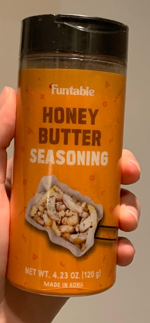 Funtable Honey Butter Seasoning Powder - Korean Snack Flavor, 4.2 oz customer photo 1