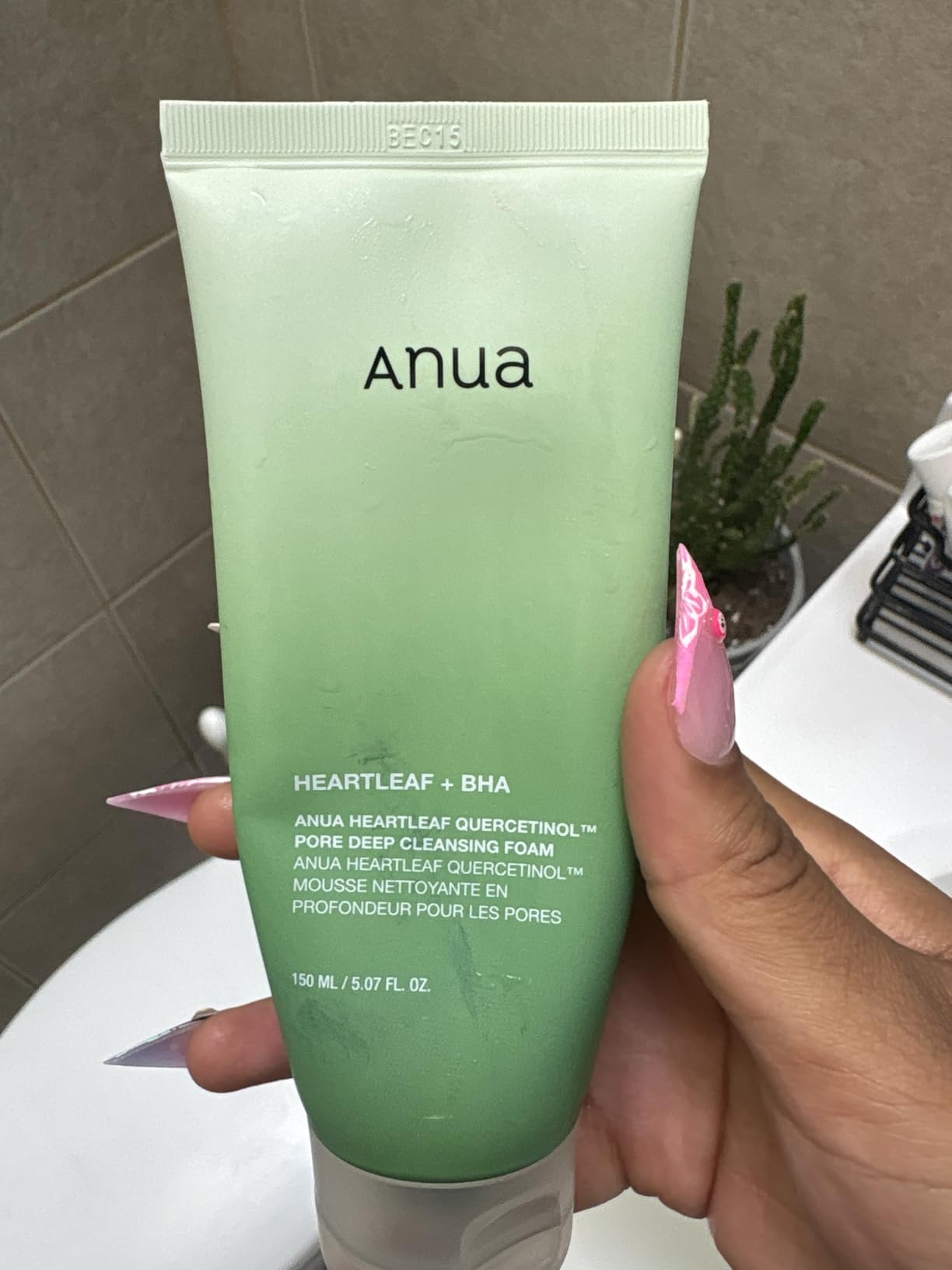 Anua Heartleaf Quercetinol Pore Deep Cleansing Foam, Face wash for Pore Refining Cleanser, Hydrating Daily Facial Cleanser For Double Cleansing, Korean Skincare, 5.07 fl.oz. customer photo 2