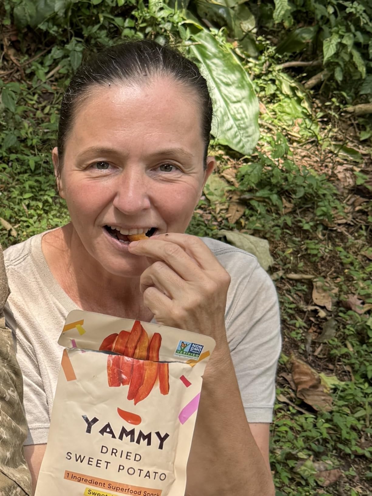 Yammy Chewy Dried Sweet Potato Sticks (5-Pack) - 1 Ingredient Healthy Asian Snack, No Added Sugar, Vegan, Gluten-Free, 2.5oz customer photo 2