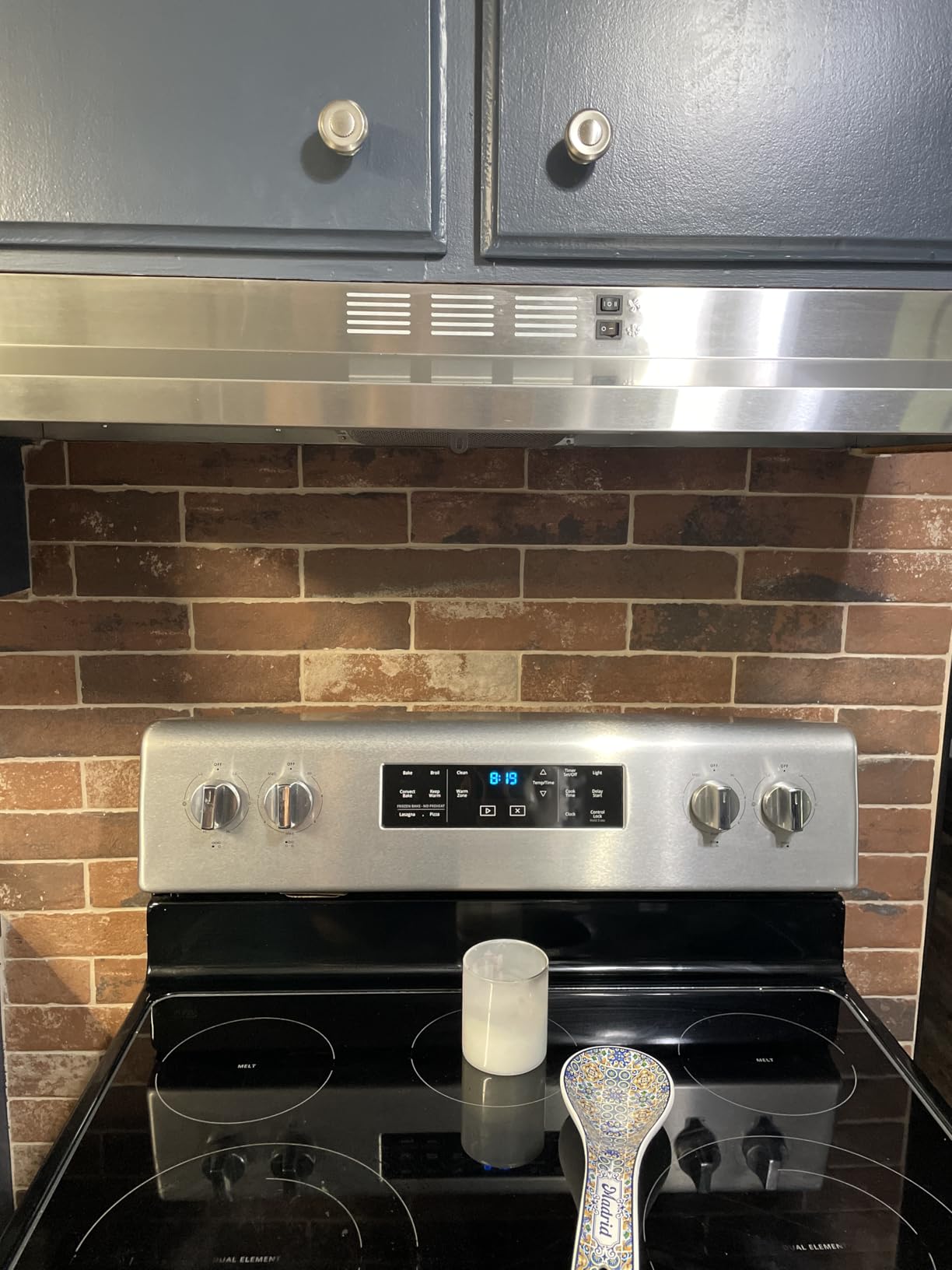 SNDOAS 30 inch Under Cabinet Range Hood, Ducted/Ductless Convertible Kitchen Hood, Stainless Steel Vent Hood with LED Light, Under Cabinet Hood with 2 Speed Exhaust Fan, White customer photo 2