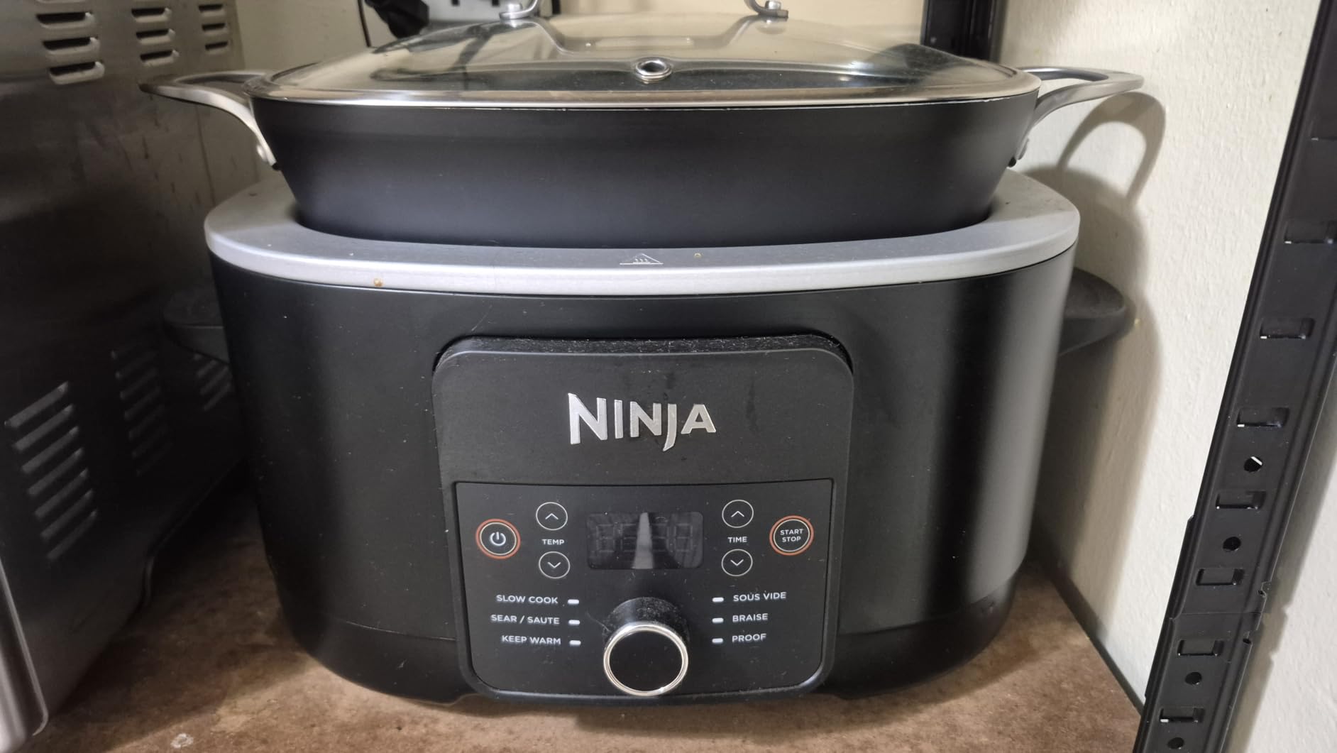 Ninja PossibleCooker PLUS 12-in-1, 8.5-qt, Black, MC1010 | 12-in-1 replaces 12 appliances, Sous Vide & Proof, glass lid, nonstick oven-safe pot to 500°F, cooker-to-oven-to-table. customer photo 2