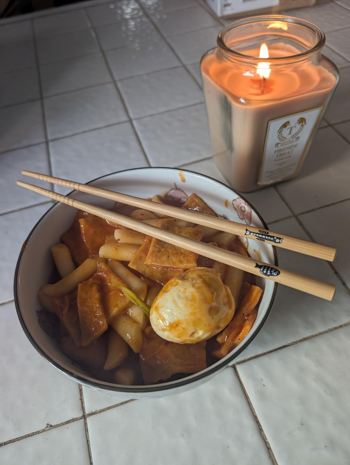 Tteokbokki Korean Rice Cakes - [Original Gochujang | Pack of 2] - Gluten Free | Ready in 3 Minutes | 0 Cholesterol/ 0 Trans Fat | 4 Servings Spicy Street Snack | Healthy/Savory/Spicy - O'food customer photo 2