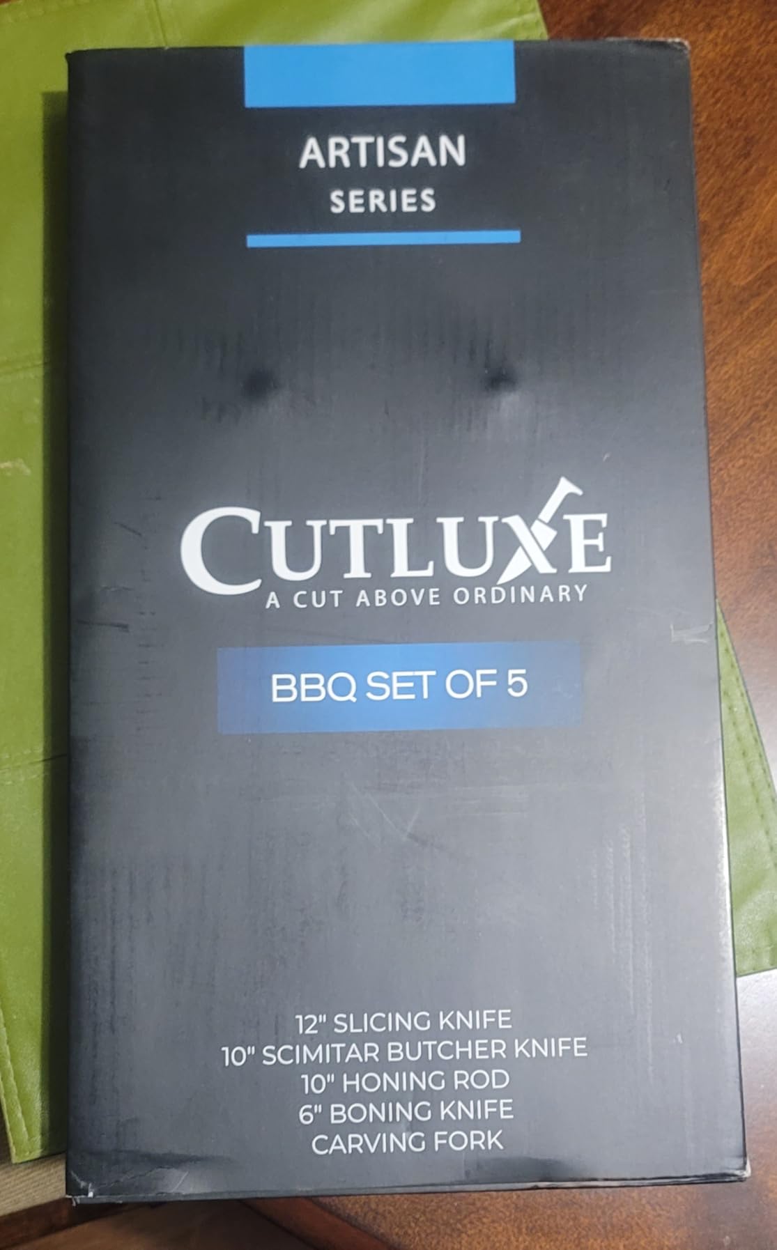 Cutluxe Carving Knife Set, Brisket Slicing & Boning Knife for Meat & BBQ | Razor Sharp German Steel, Full Tang Ergonomic Handle - Grilling Gift for Men, Artisan Series customer photo 2