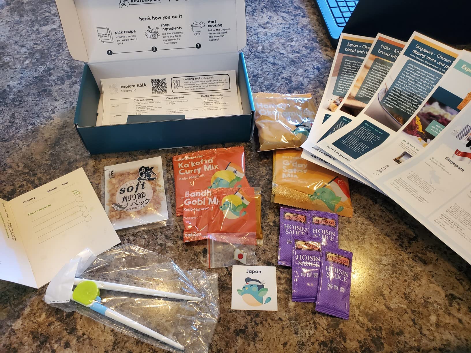 Cooking Kits for Kids 14 Pcs - Interactive & Educational Kids Cooking Sets Real for Ages 5 and Up, 3 Recipe Cards & Global Ingredients (South Korea) customer photo 1