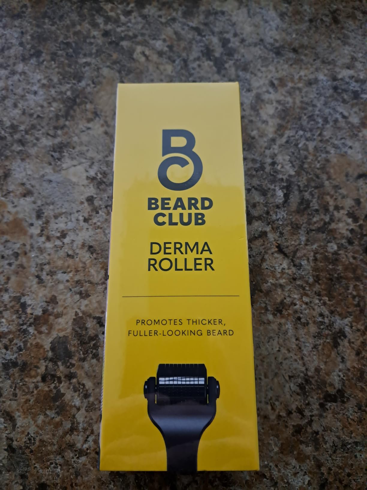 The Beard Club Premium Derma Roller for Face, Body and Scalp - Microneedling Roller for Men and Women with 540 Titanium Microneedles customer photo 1
