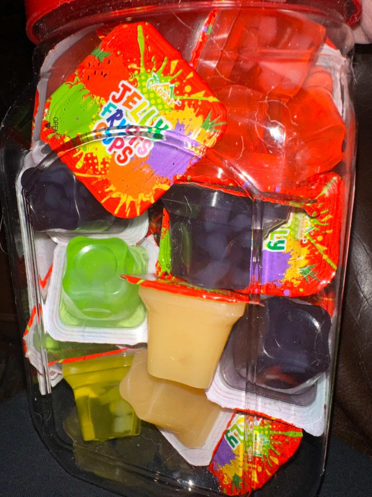 Apexy Fruit Jelly Cups, Lychee & Assorted Flavors Variety Pack, Juicy Bite-Size Jelly Snacks, Individually Wrapped, Fun Treat for Kids & Adults (assorted 35.27oz) customer photo 1