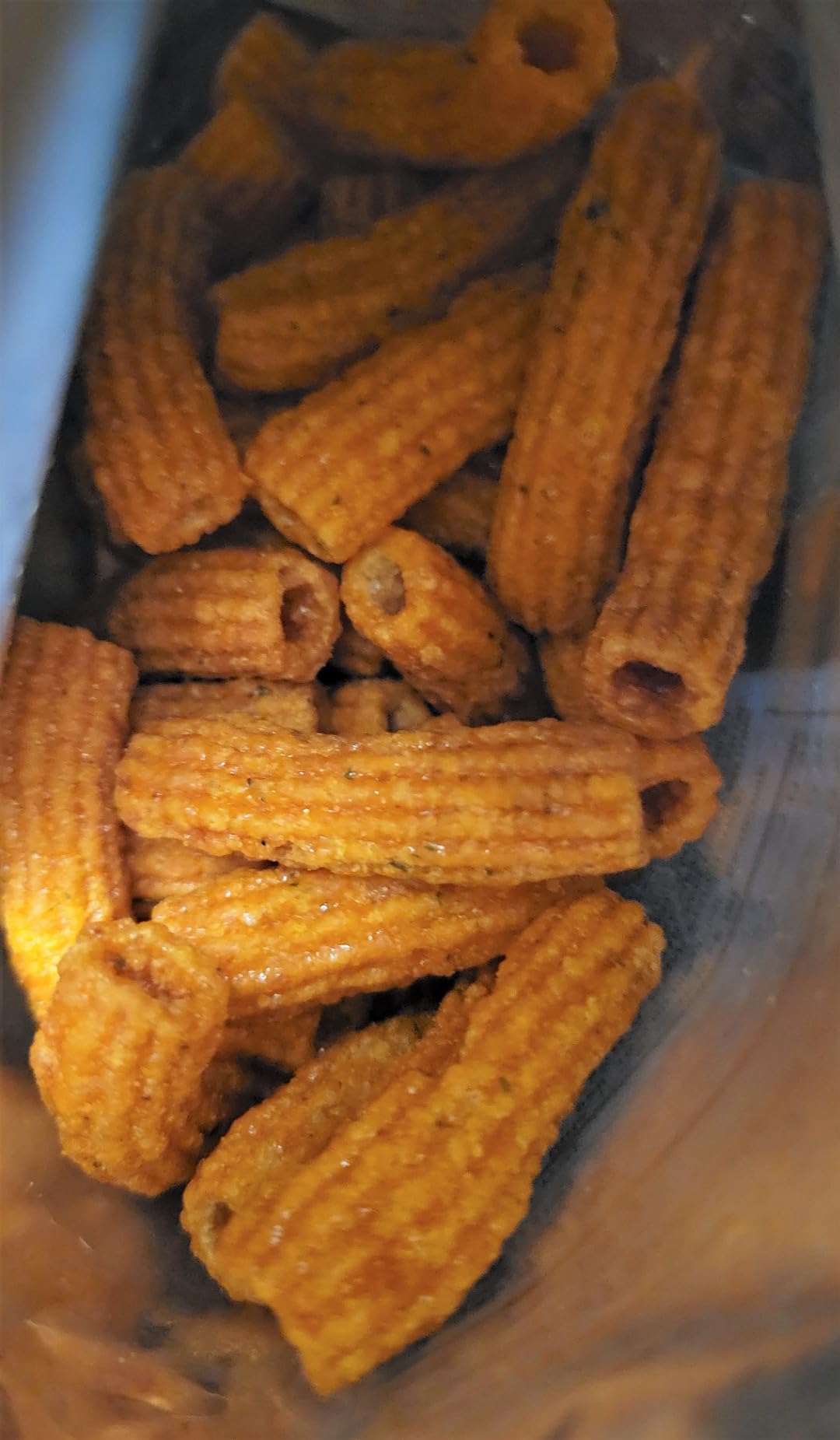 Surasang Tteokbokki Chips, Korean Sweet and Spicy Puffs | Crispy Korean Chips, Street Food Flavor, Pack of 1 customer photo 2