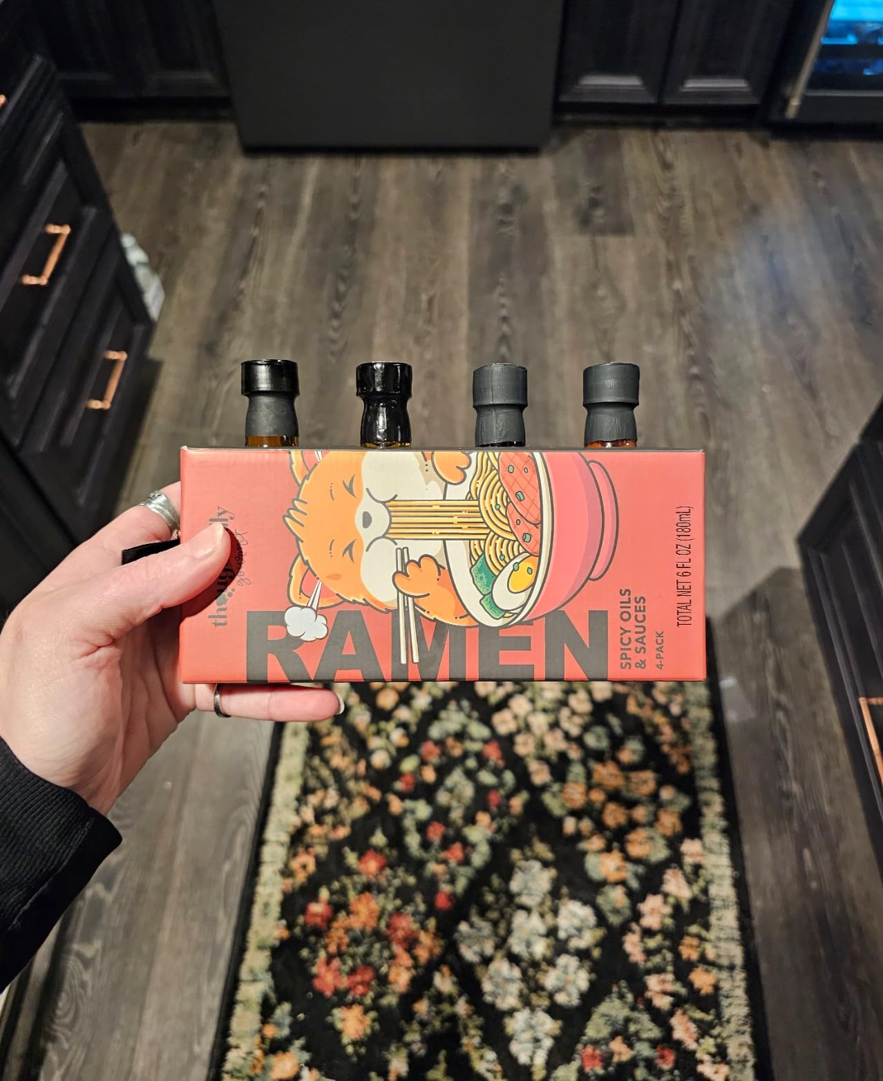 Ramen Sauce Gift Set, Asian Flavor Oils, Sauces & Seasonings, Set of 4 | Asian Sauces & Oils, Soy Sauce, Chili Oil, Sesame Oil, Sriracha, Noodle Lover Gift, Foodie Gift customer photo 1