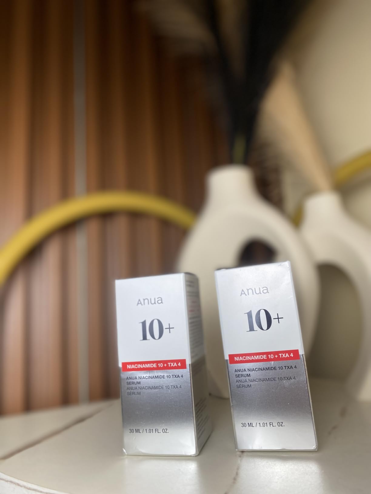 Anua Niacinamide 10 + TXA 4 Serum, Dark Spot Care, Hyaluronic Acid, Tranexamic Acid, Lightweight & Hydrating All-in-One Daily Facial Serum for Glass Skin, Korean Skincare, 1.01 fl.oz customer photo 1