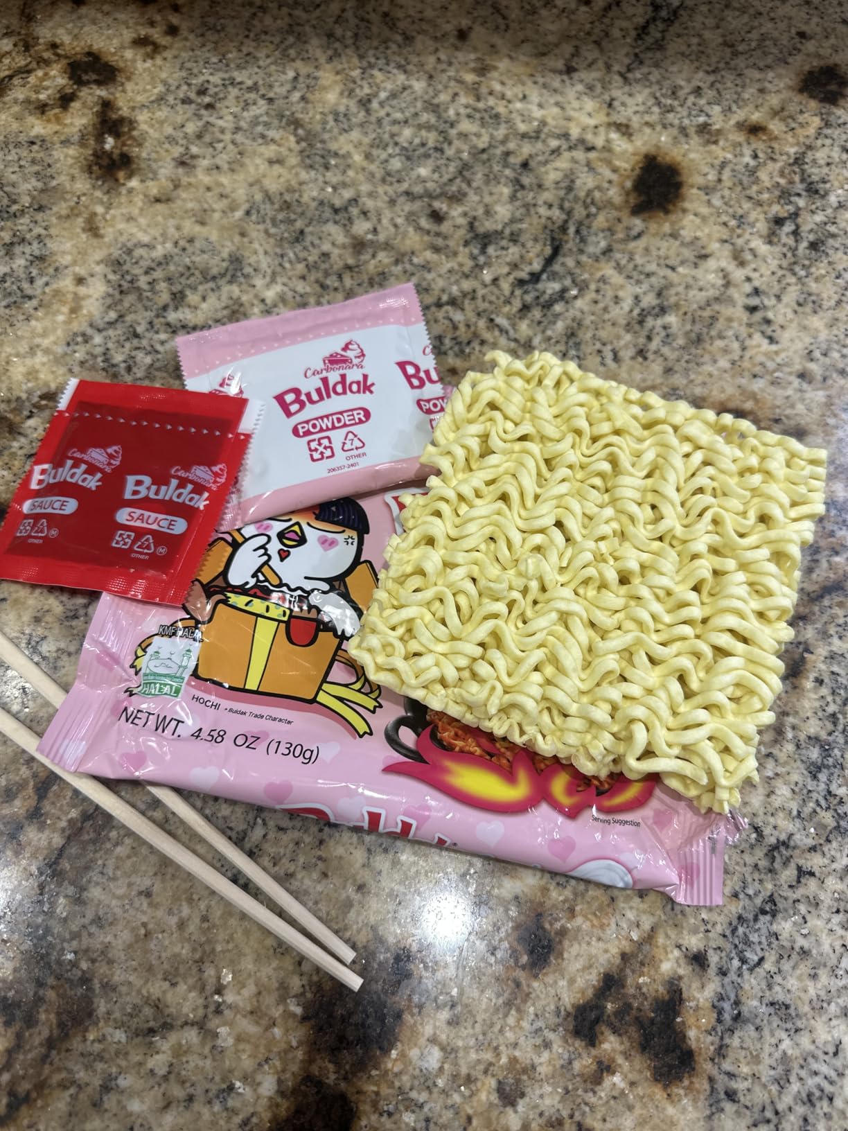 KF GOODIES Korean Ramen Variety Pack Gift Box (10 Count) - Spicy Buldak Noodle Assortment for Birthdays, College Care Packages, Office Snacks, and Gift Baskets customer photo 2
