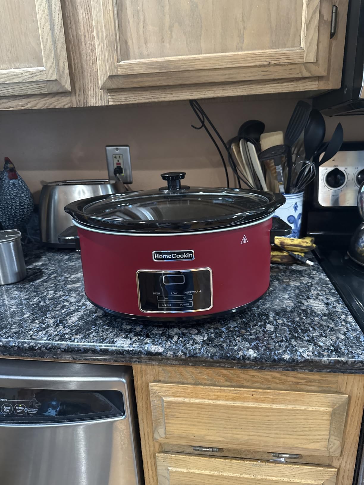 8-Quart Digital Programmable Slow Cooker with Timer - Small Kitchen Appliance for Family Dinners - Serves 10+ People - Heat Settings: Keep Warm, Low and High customer photo 1