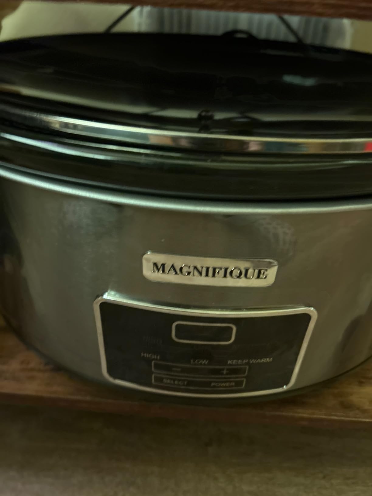 8-Quart Digital Programmable Slow Cooker with Timer - Small Kitchen Appliance for Family Dinners - Serves 10+ People - Heat Settings: Keep Warm, Low and High customer photo 2