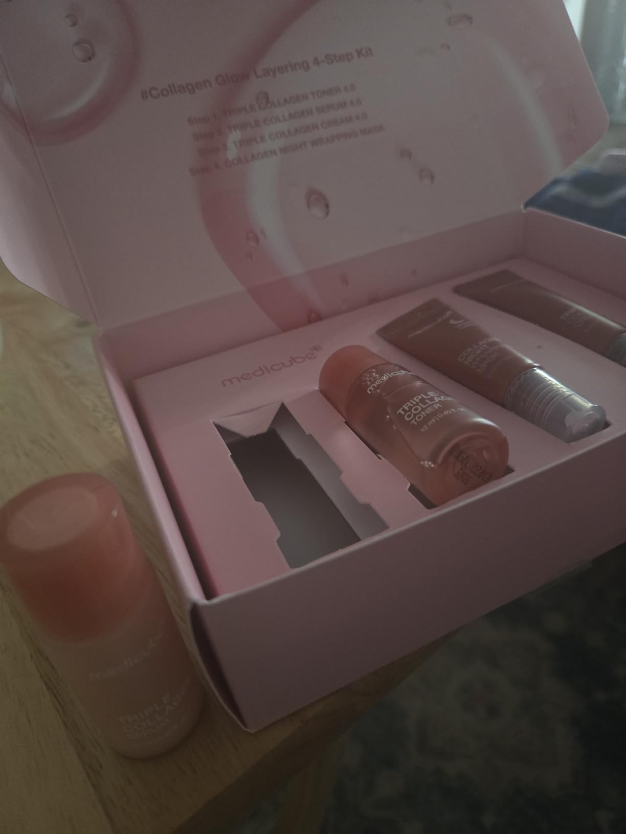 medicube Glass Skin Collagen Trial Kit - Mini Skincare Set customer photo 1
