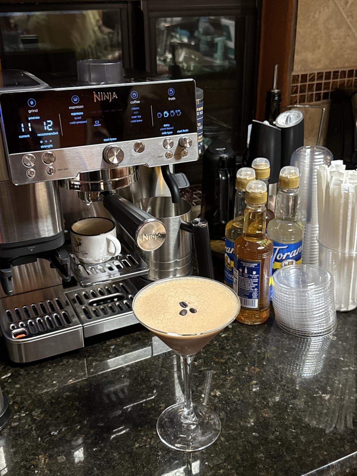 Ninja Luxe Café Premier 3-in-1 Espresso Machine, Drip Coffee, & Cold Brew, ES601 customer photo 2