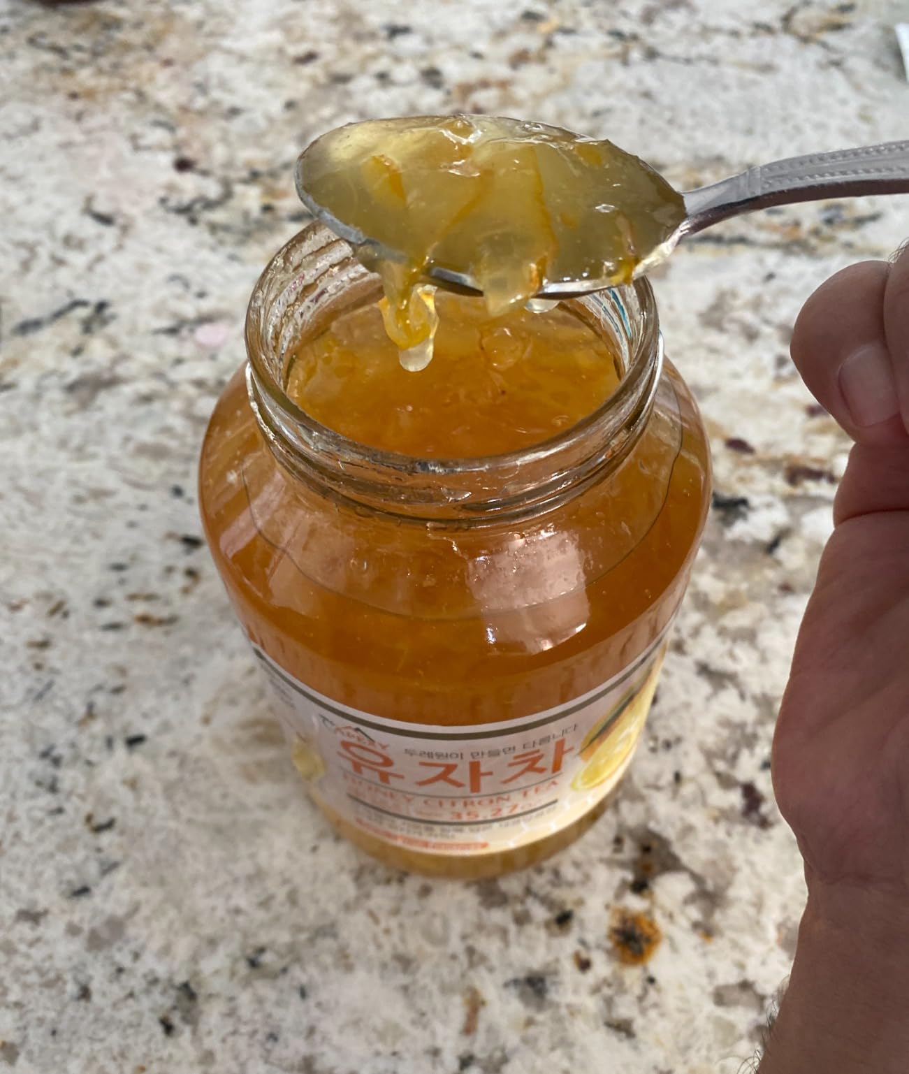 Apexy Authentic Korean Honey Citron Tea, Just Add Hot Water, Yuzu Marmalade, Made in KOREA 35.27oz (1kg) customer photo 2