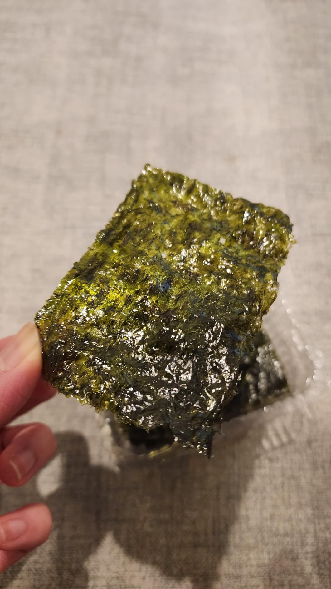 Gimme Seaweed Organic Premium Roasted Seaweed Snacks, Korean BBQ, 6 Count, Keto, Vegan, Gluten-Free customer photo 2