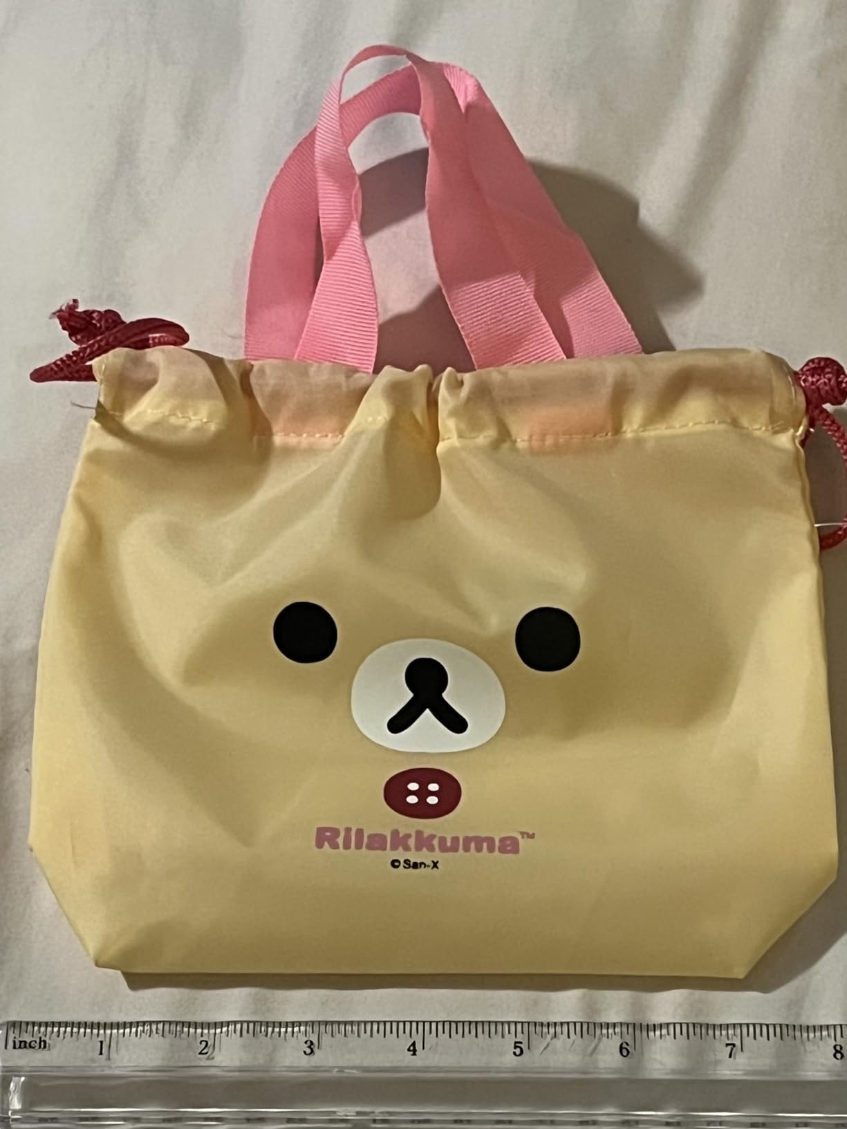 Cute Bear Bento Box, Lunch Box with Bag, Snack Containers Set, 4.9 x 3.6 x 1.9 inches (Brown) customer photo 1