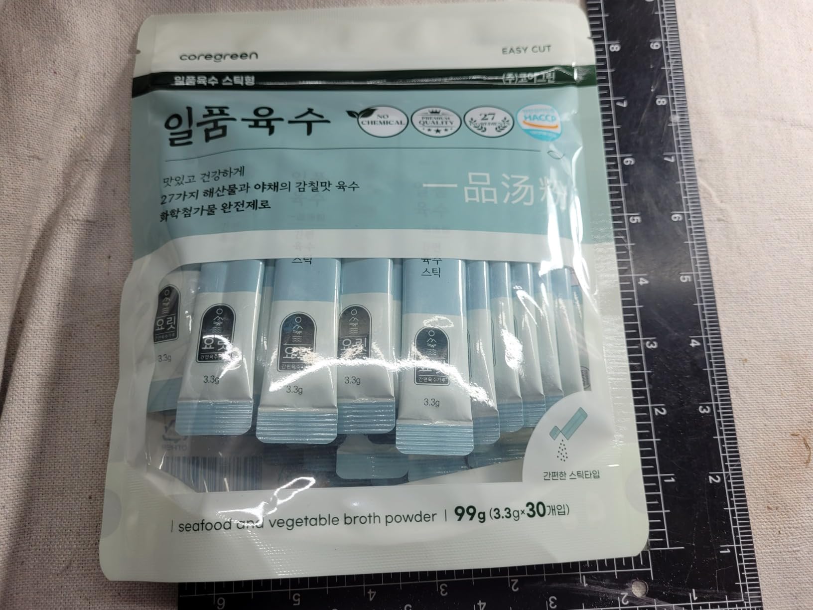 Yorit Korean Seafood & Vegetable Broth Powder, 120 Sticks, 27-Ingredient Umami Stock, No Added MSG customer photo 5