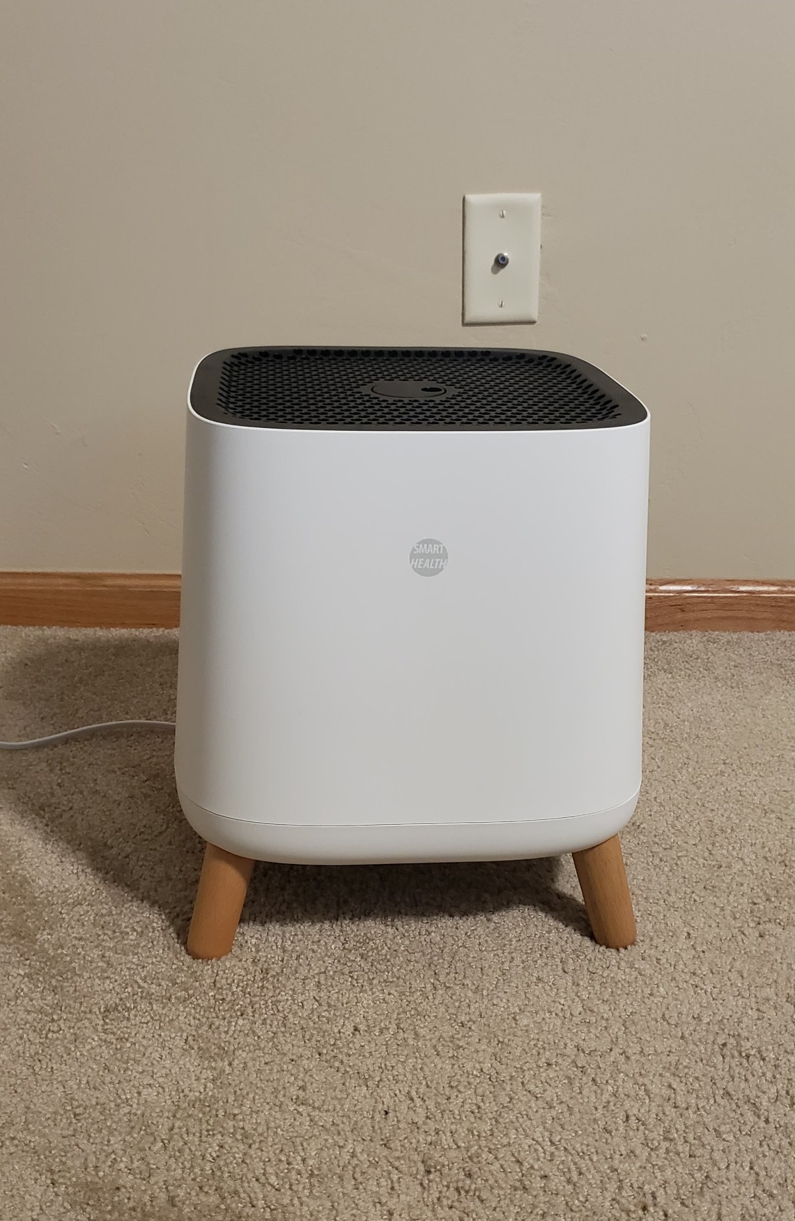 Smart Air Sqair Air Purifier, H13 HEPA & Activated Carbon, Cleans up to 900 sq ft/30 mins customer photo 1