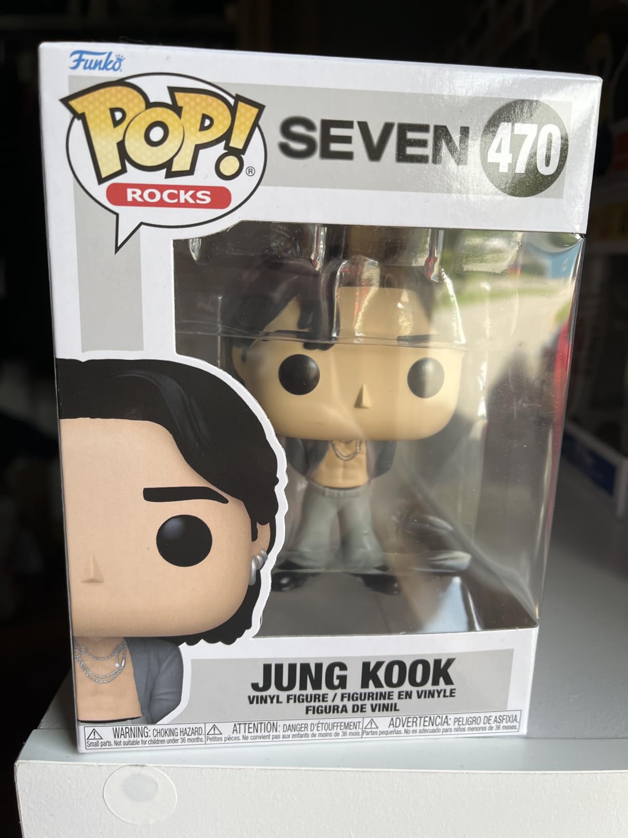 Funko POP! Rocks: BTS - Jungkook (Seven) | Official Music Merch - Collectable Vinyl Figurine for Shelf Display - Birthday Gift Idea for Fans and Collectors customer photo 1