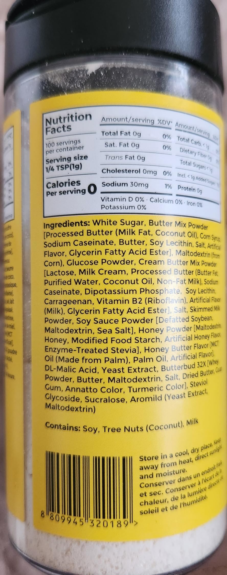 HOXY Sweet Cream Butter Bburingkle Seasoning Powder - ORIGINAL Korean Honey Butter Flavor customer photo 1