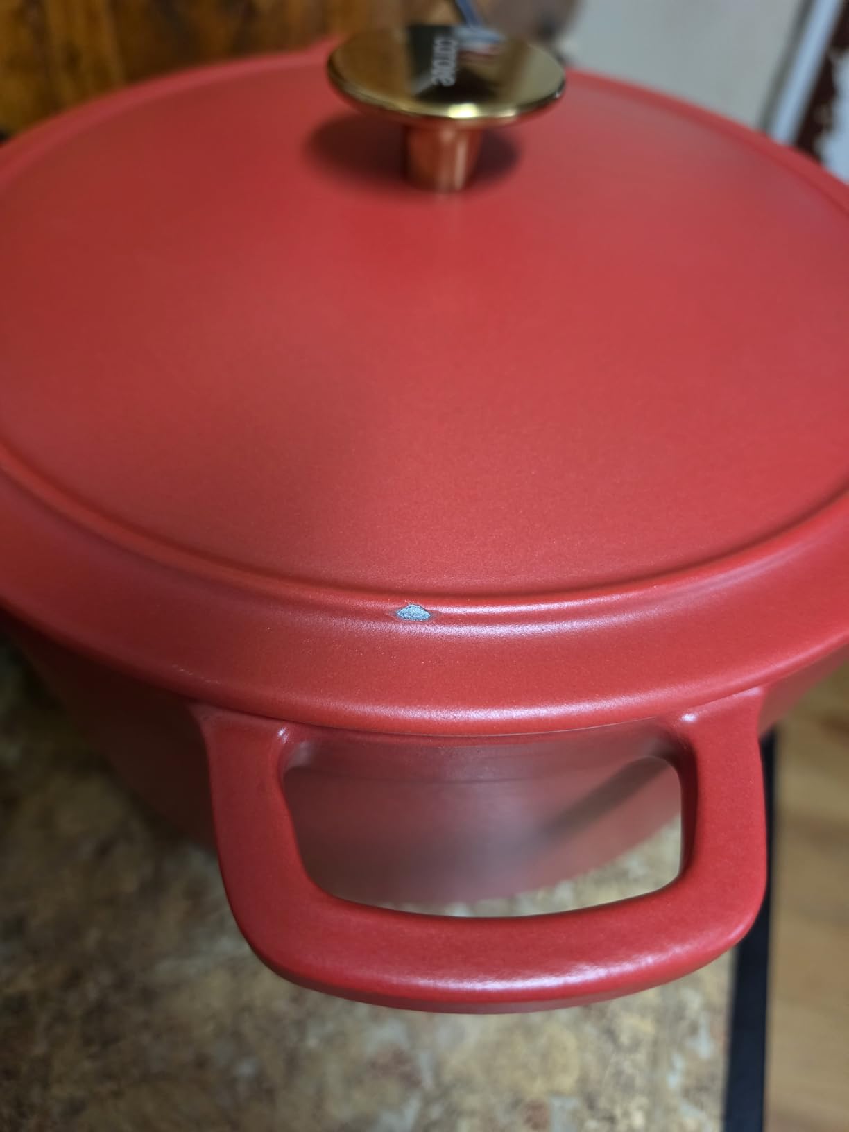 CAROTE 5QT Enameled Cast Iron Dutch Oven Pot with Lid customer photo 2