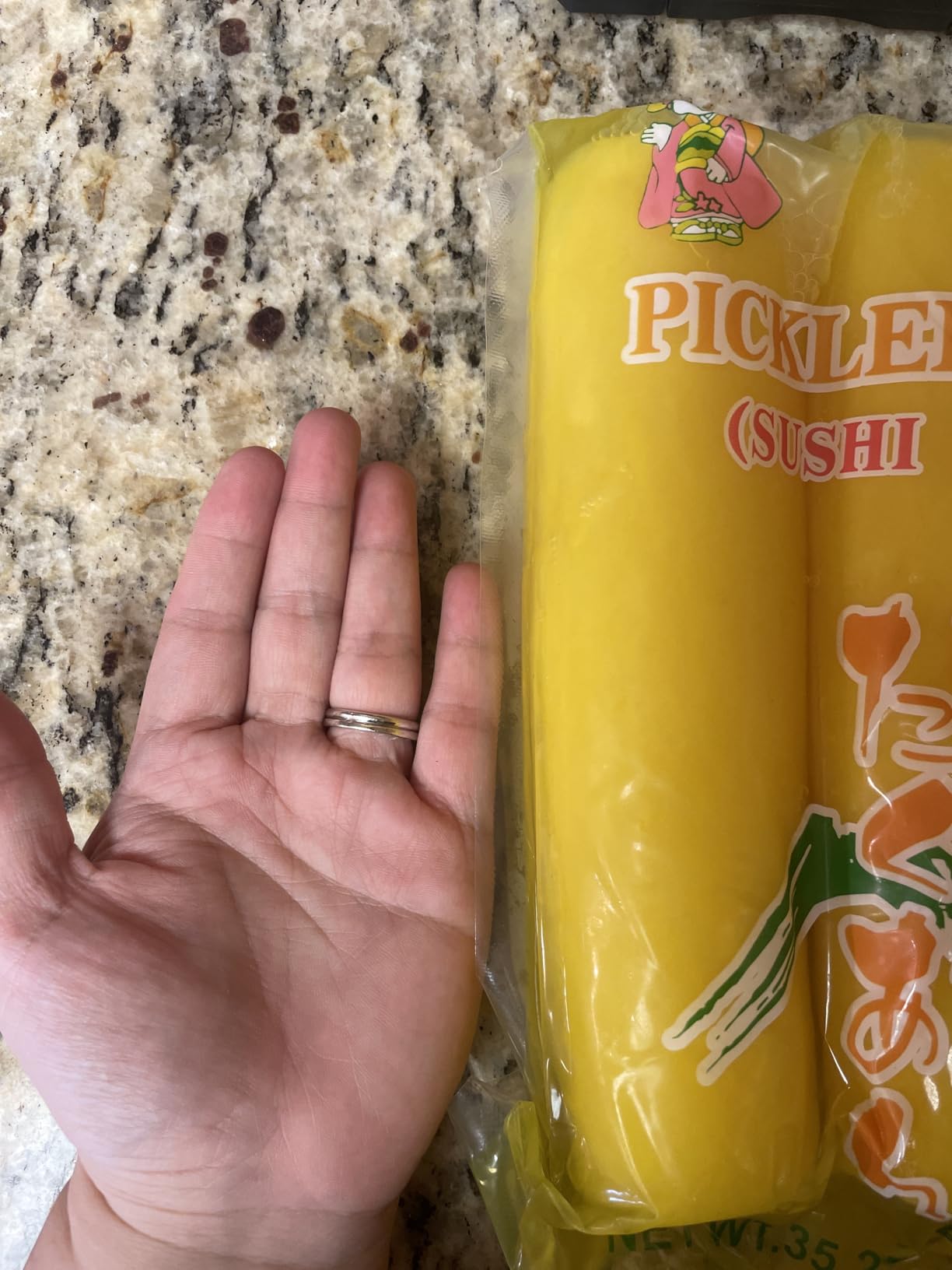 Fusion Select Pickled Radish Takuan - Japanese Daikon Radish Pickles for Sushi, Bento Box, Sandwich, Salads, Rice Dishes - Authentic Flavor, Crisp Texture - Asian Snacks customer photo 1
