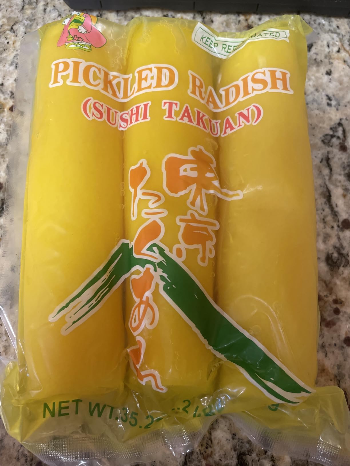 Fusion Select Pickled Radish Takuan - Japanese Daikon Radish Pickles for Sushi, Bento Box, Sandwich, Salads, Rice Dishes - Authentic Flavor, Crisp Texture - Asian Snacks customer photo 2