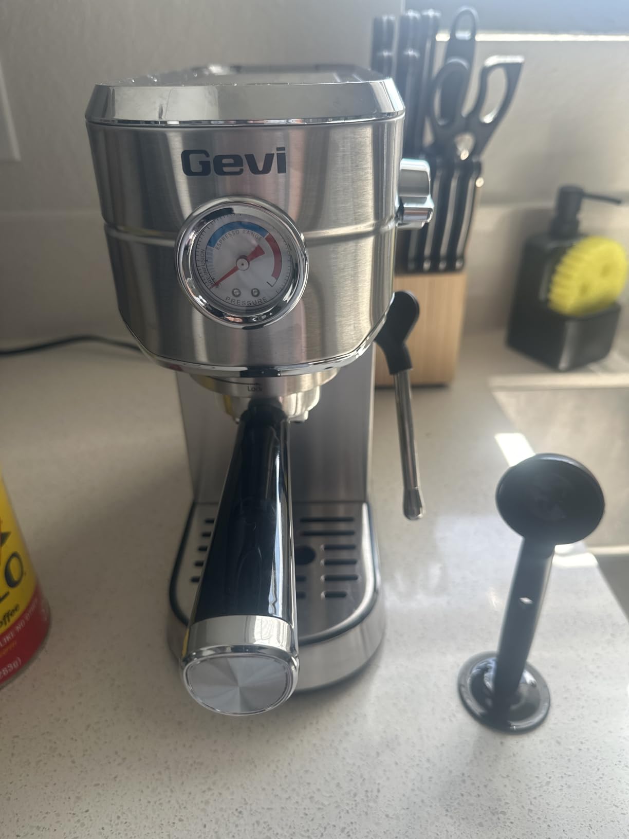 Gevi 20 Bar Compact Espresso Machine for Home, Latte & Cappuccino Coffee Maker with Steam Wand customer photo 2