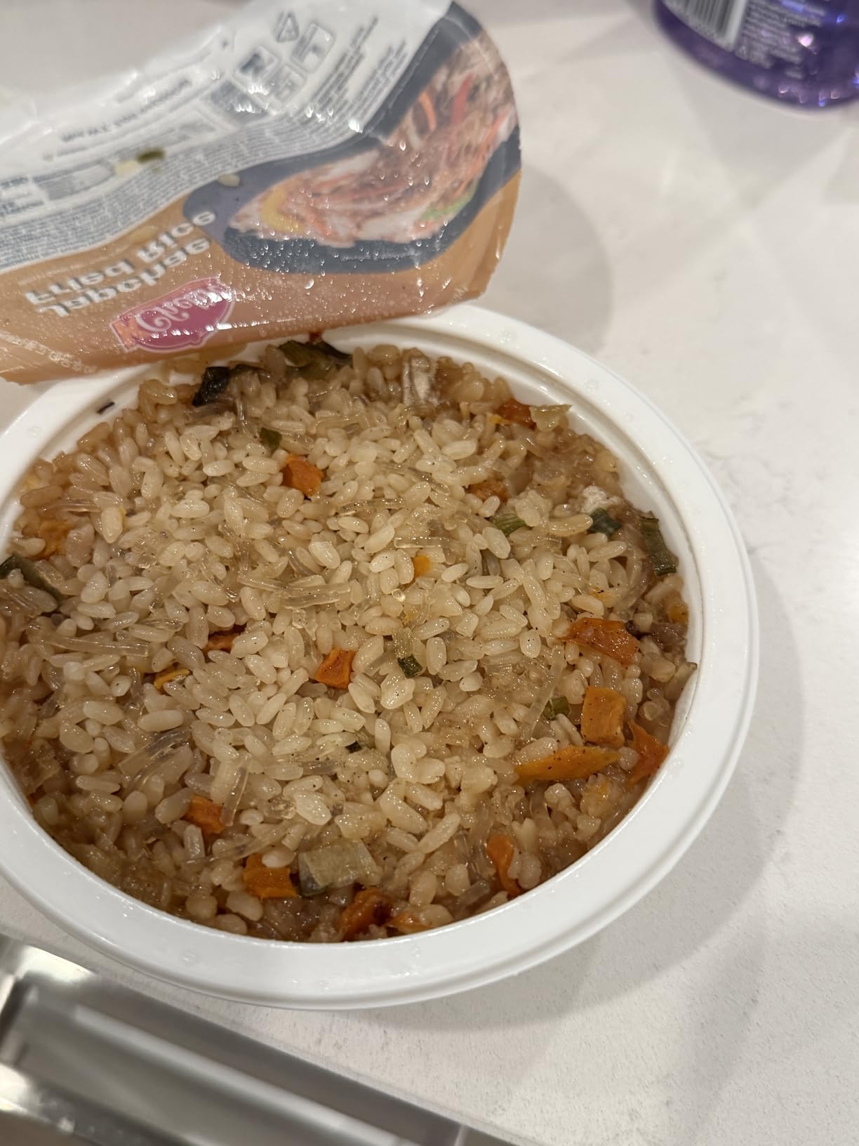[KCHELIN] Microwaveable Korean Japchae Fried Rice (Pack of 6), Korean Food, Instant, Quick & Delicious, Shelf- Stable, On-the-Go Meals, 7.05 oz per Bowl customer photo 2