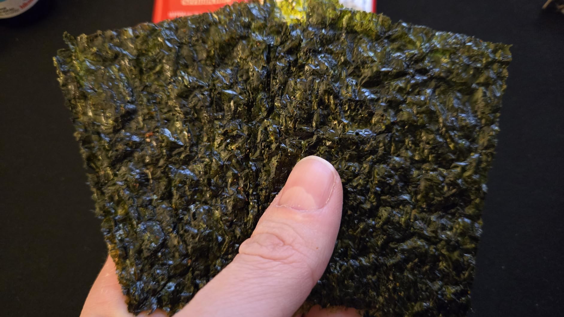 KIMCHIP! Extra Spicy Seaweed Snacks (10-Pack) - Korean Roasted Seaweed with Kimchi Flavor - Organic, Vegan, Gluten-Free, Non-GMO, Kosher customer photo 2